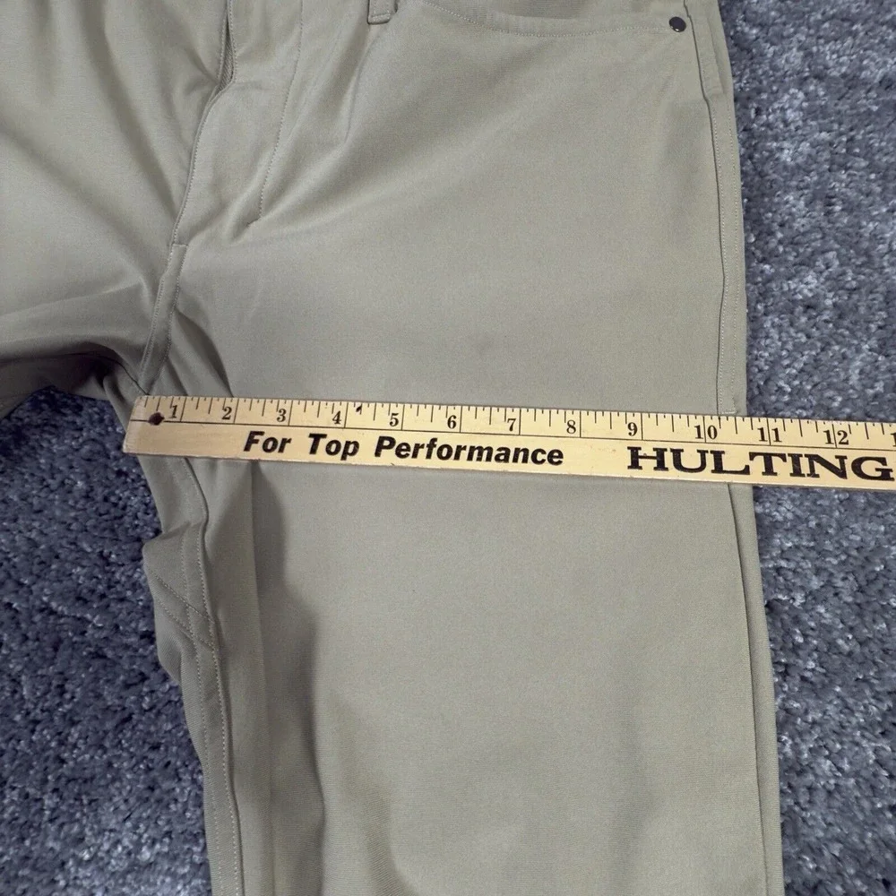 Lululemon Men 32 Sand ABC Classic Warpstreme Fabric 5 Pocket Jeans M5552S *READ*